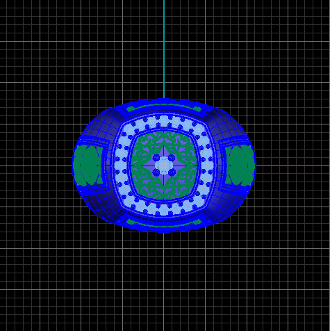 Men Ring 3D print model_43