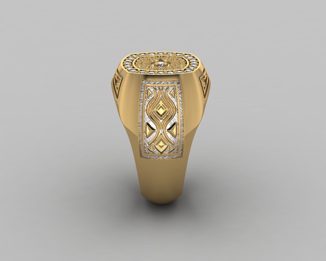 Men Ring 3D print model_25