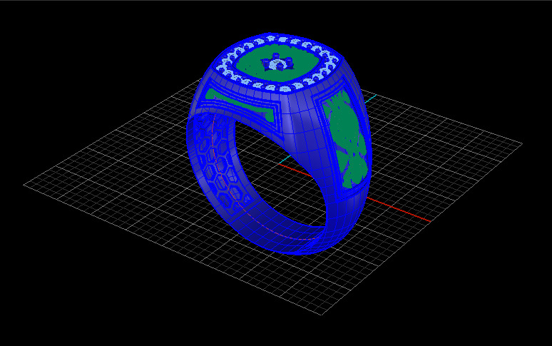Men Ring 3D print model_46