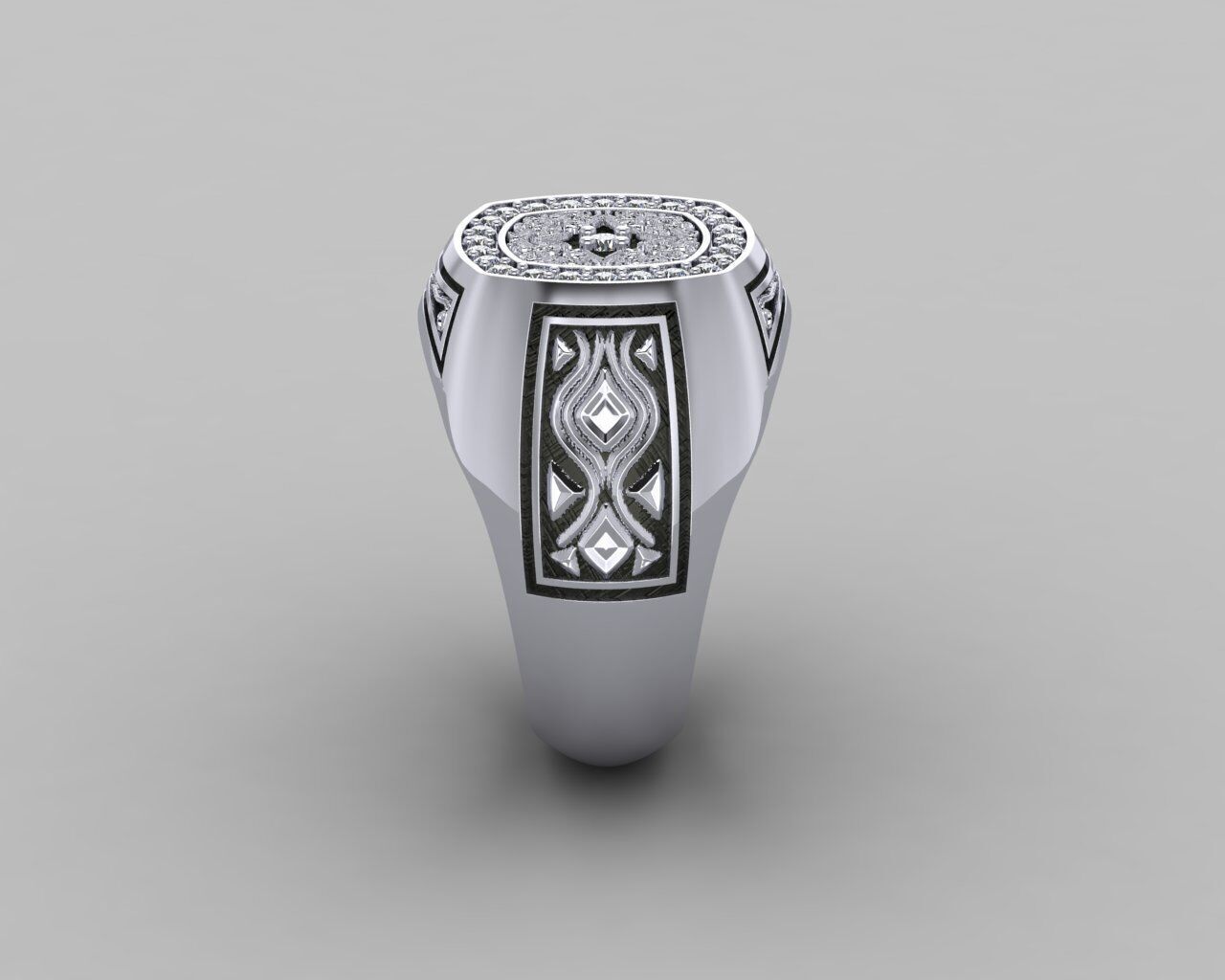 Men Ring 3D print model_29