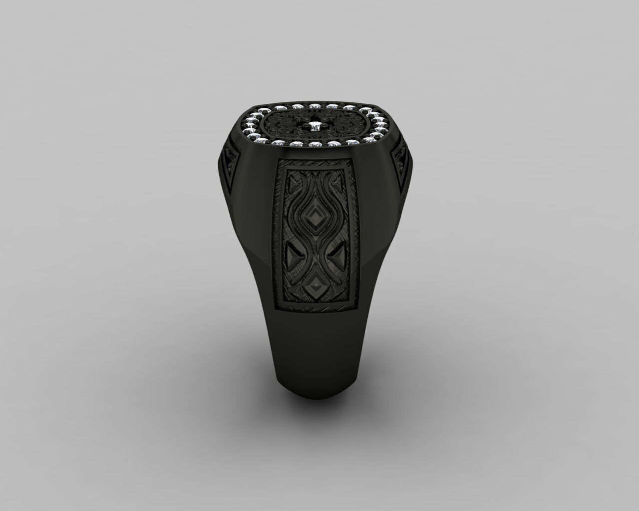 Men Ring 3D print model_17