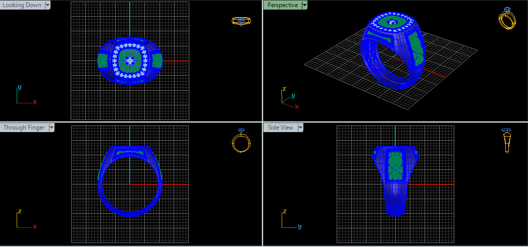 Men Ring 3D print model_42