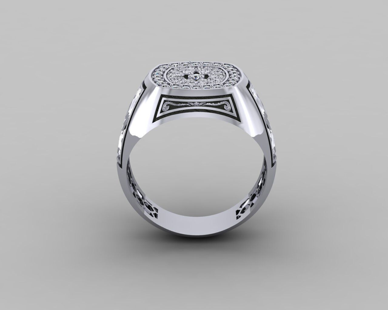 Men Ring 3D print model_27