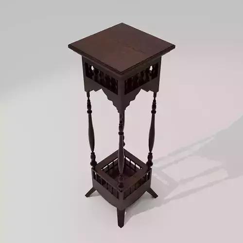 Antique Wooden Side Showpiece Stand