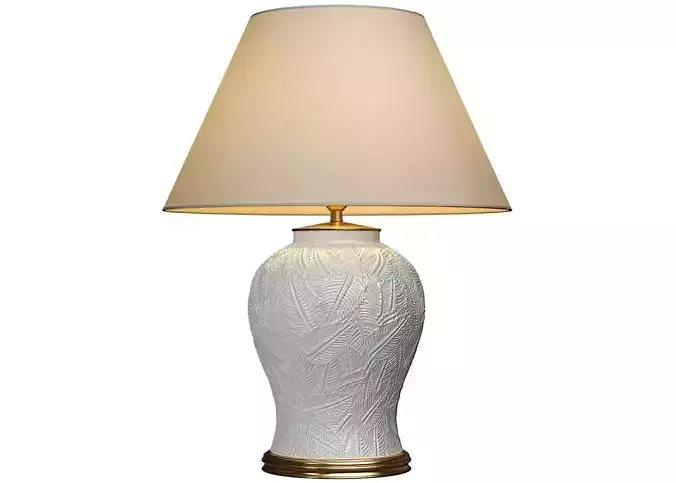 Nightstand bedside European Casa Padrino ceramic Table lamp