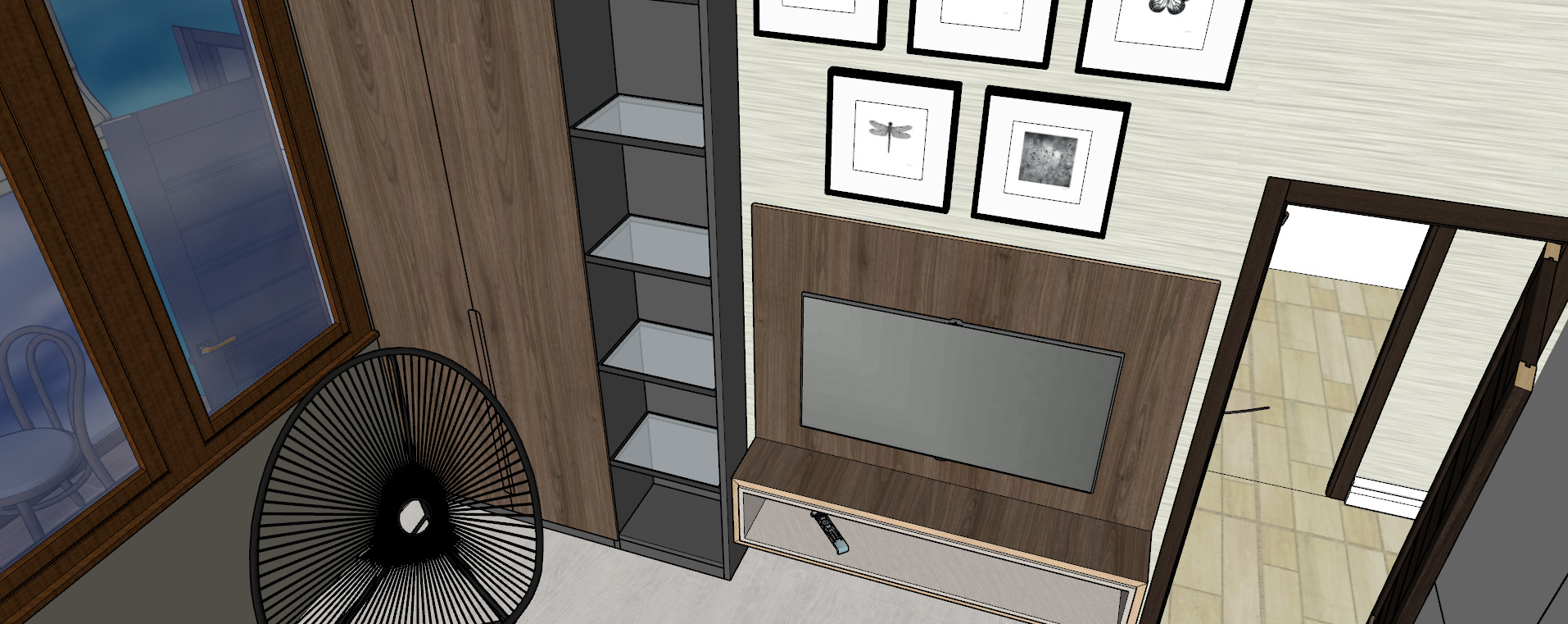 apartment layout 3D model_52