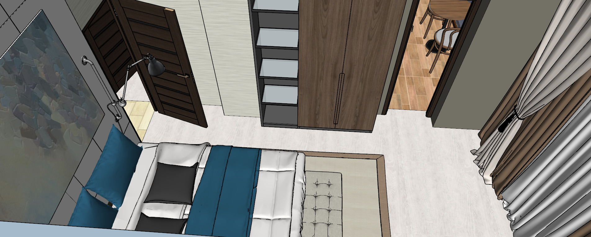 apartment layout 3D model_47