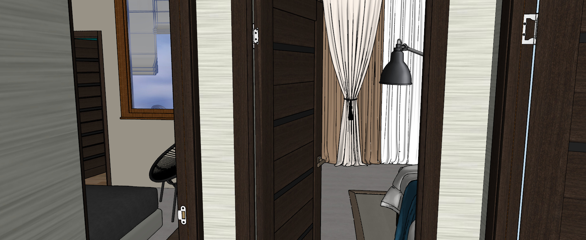 apartment layout 3D model_45