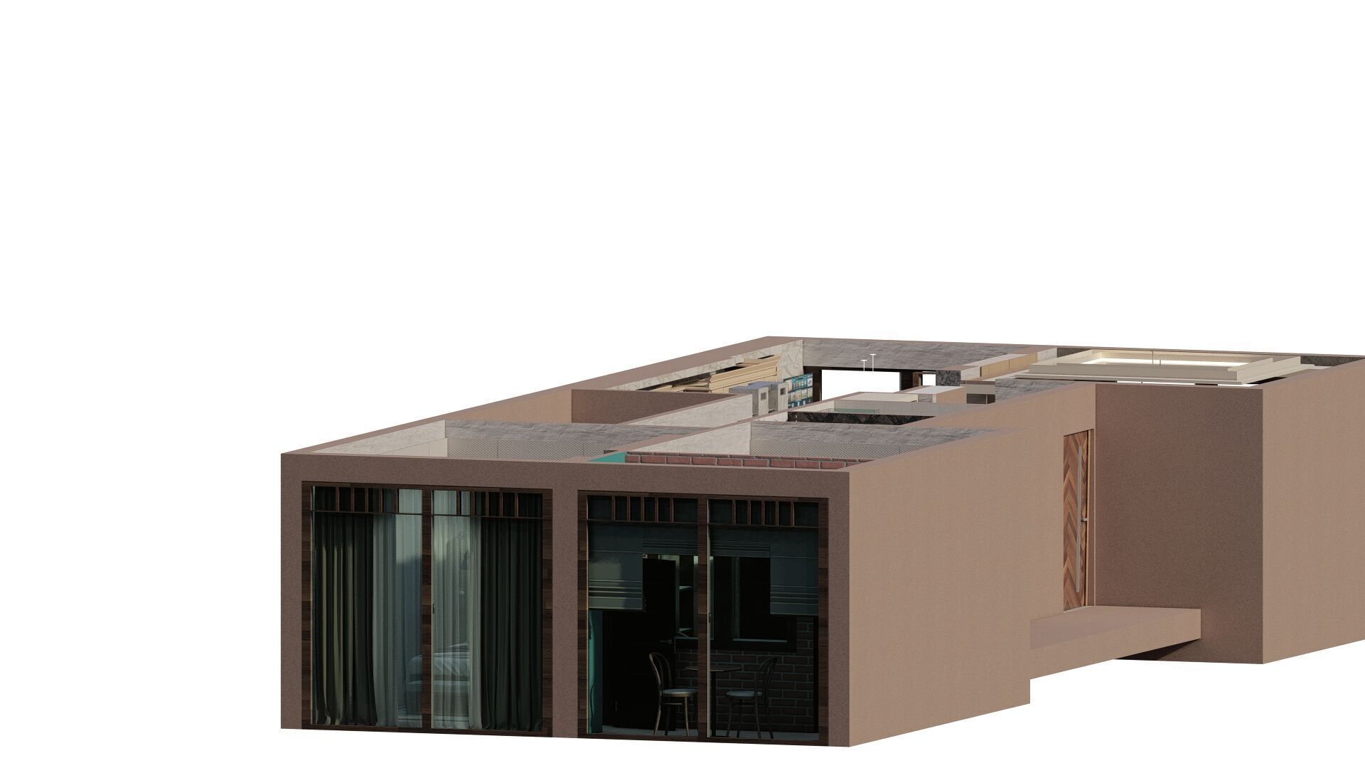 apartment layout 3D model_6