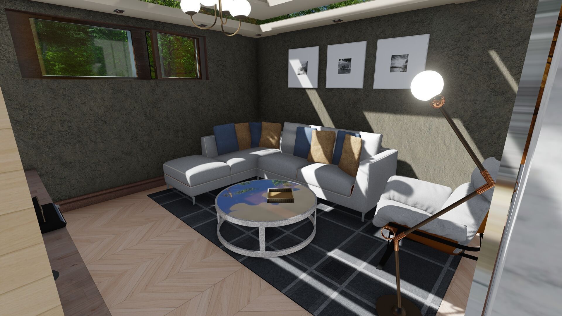 apartment layout 3D model_30