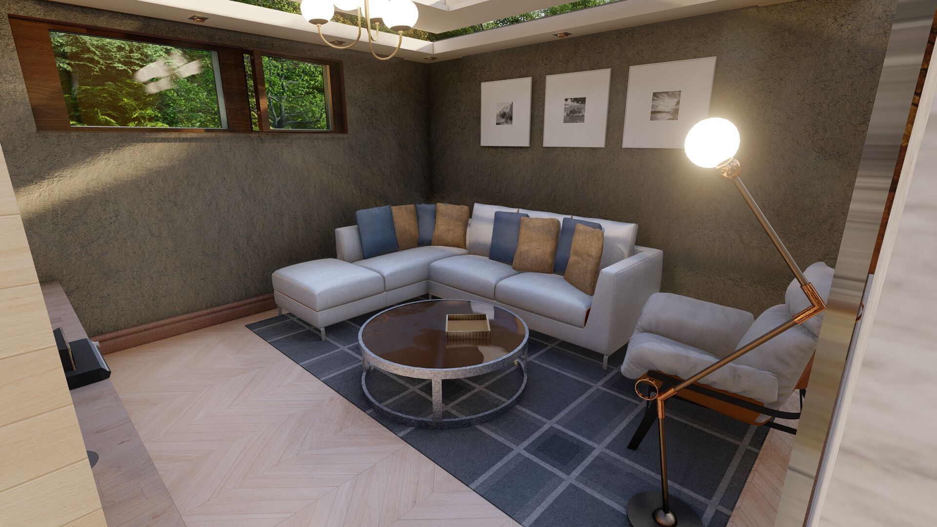 apartment layout 3D model_22