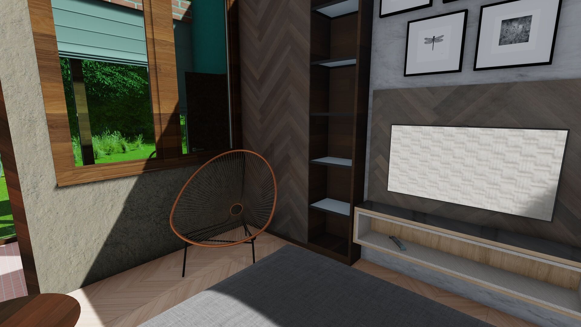 apartment layout 3D model_19