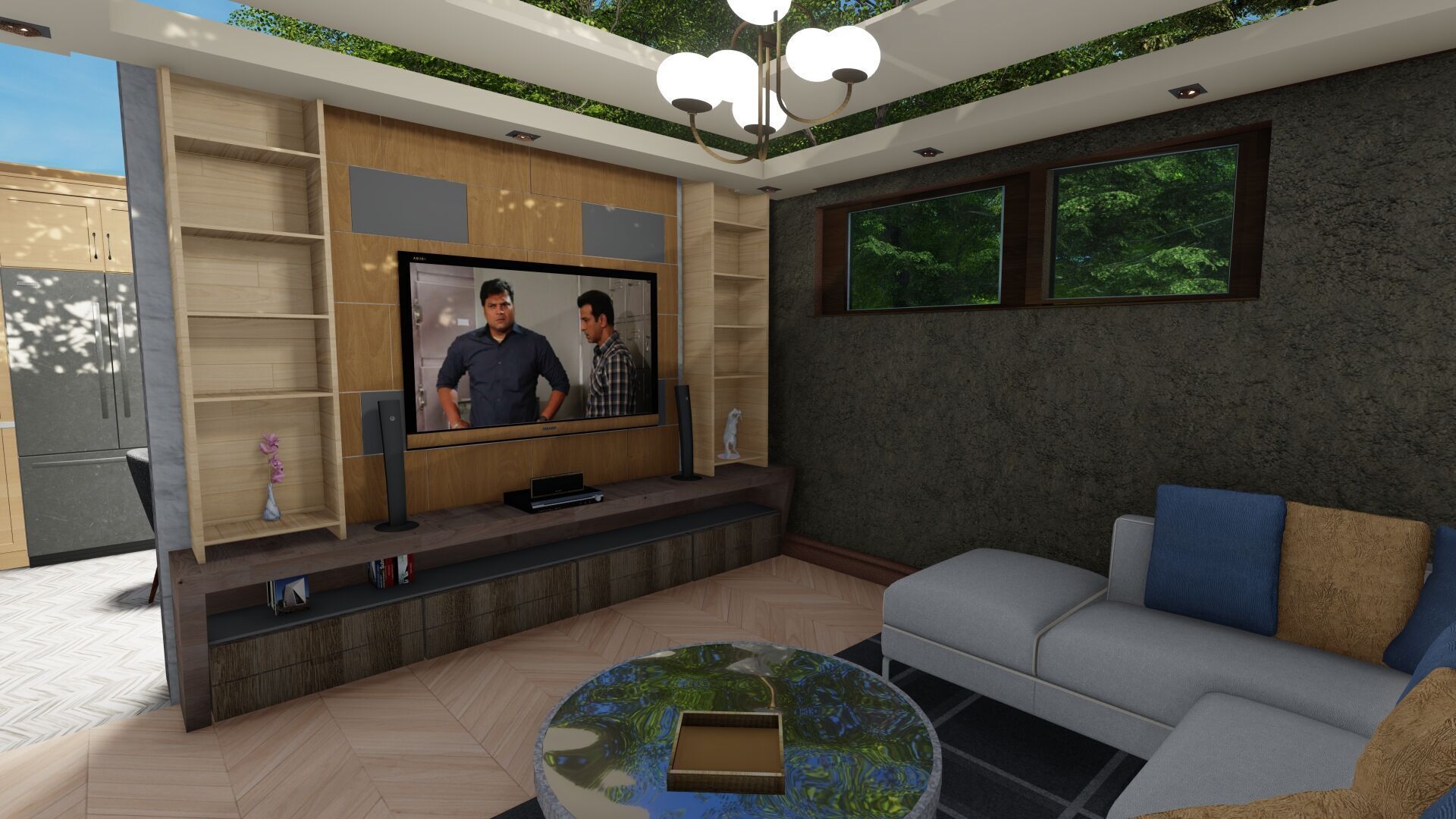 apartment layout 3D model_21