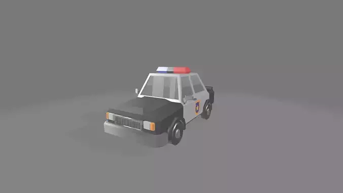 Low Poly Cartoon Cars
