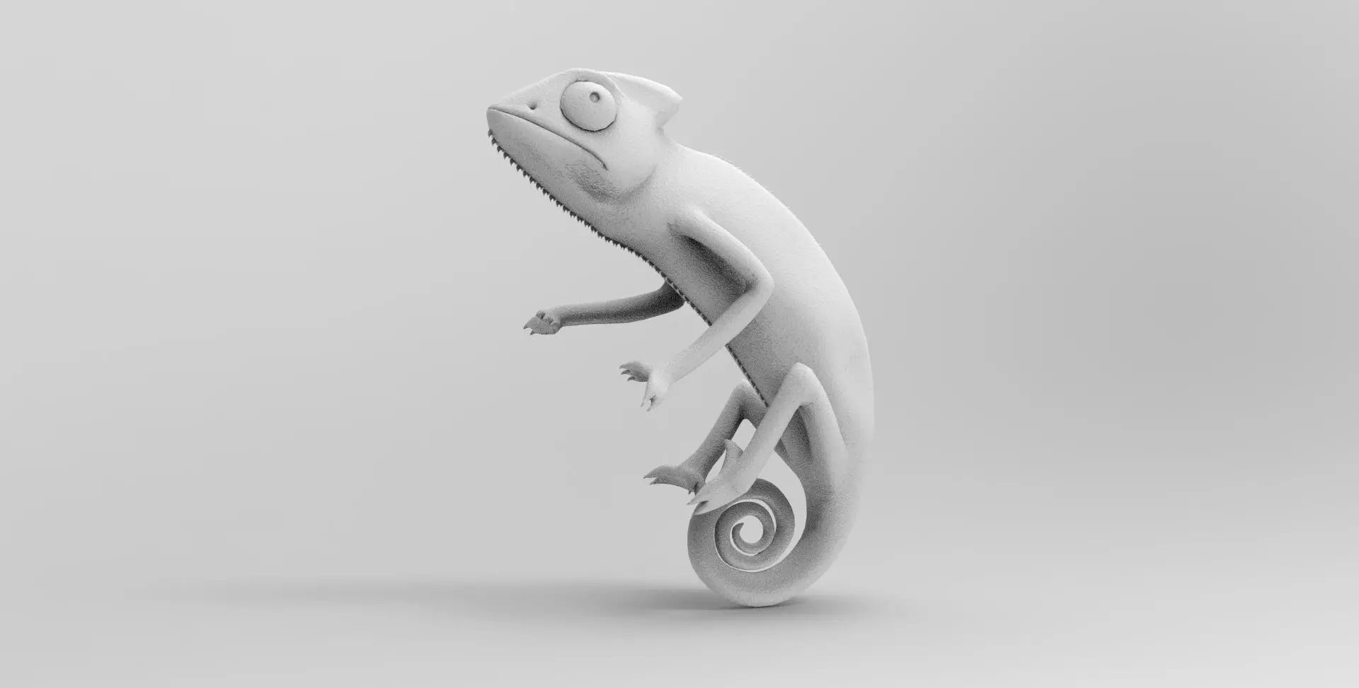 Chameleon 3D model