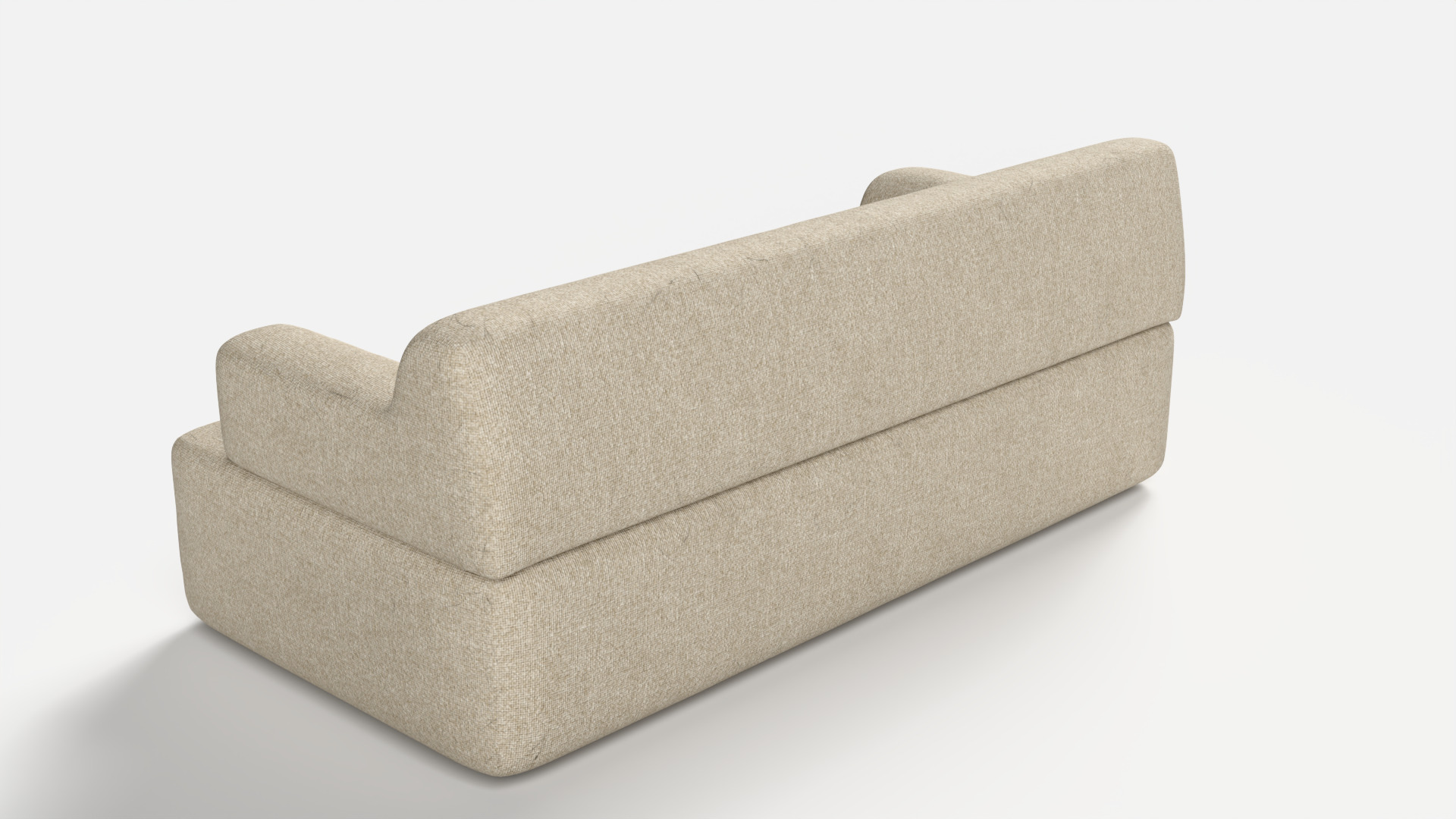 Forma two seat with armrest 3D model_5