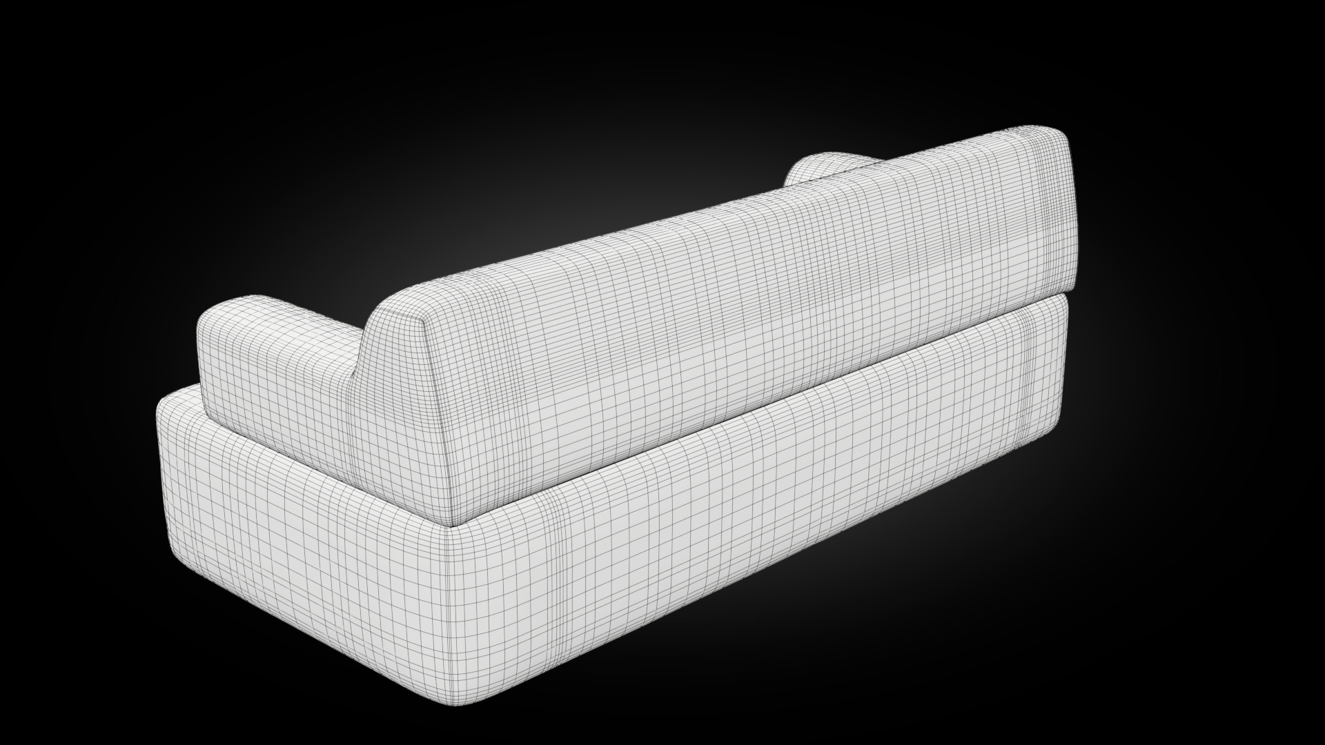 Forma two seat with armrest 3D model_17