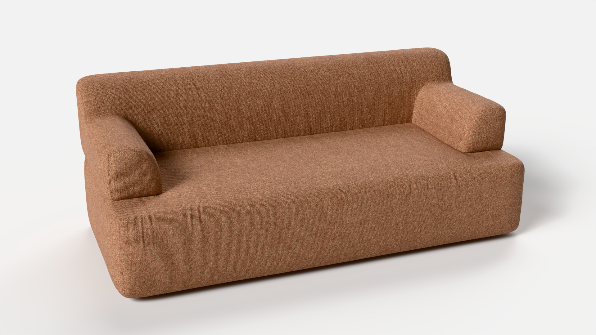 Forma two seat with armrest 3D model_11