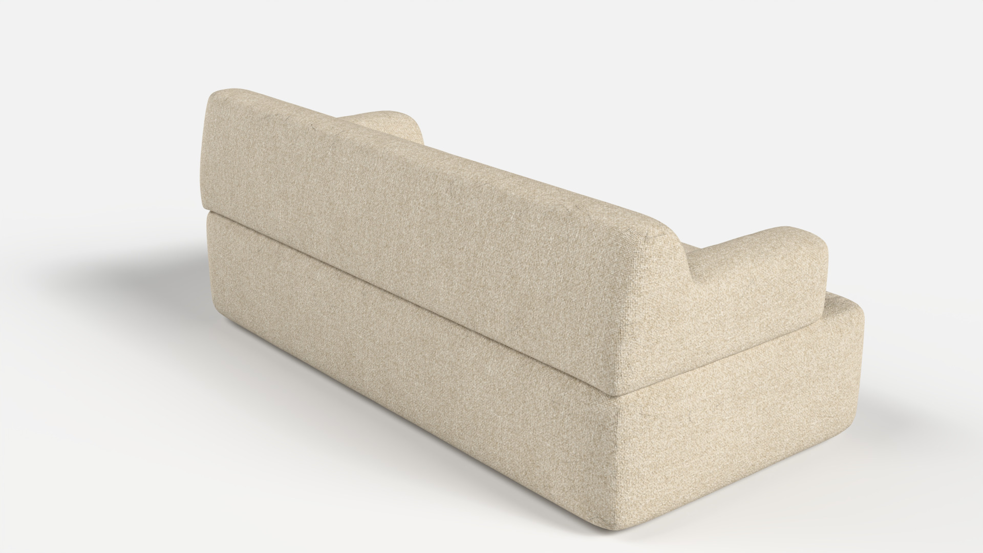 Forma two seat with armrest 3D model_7