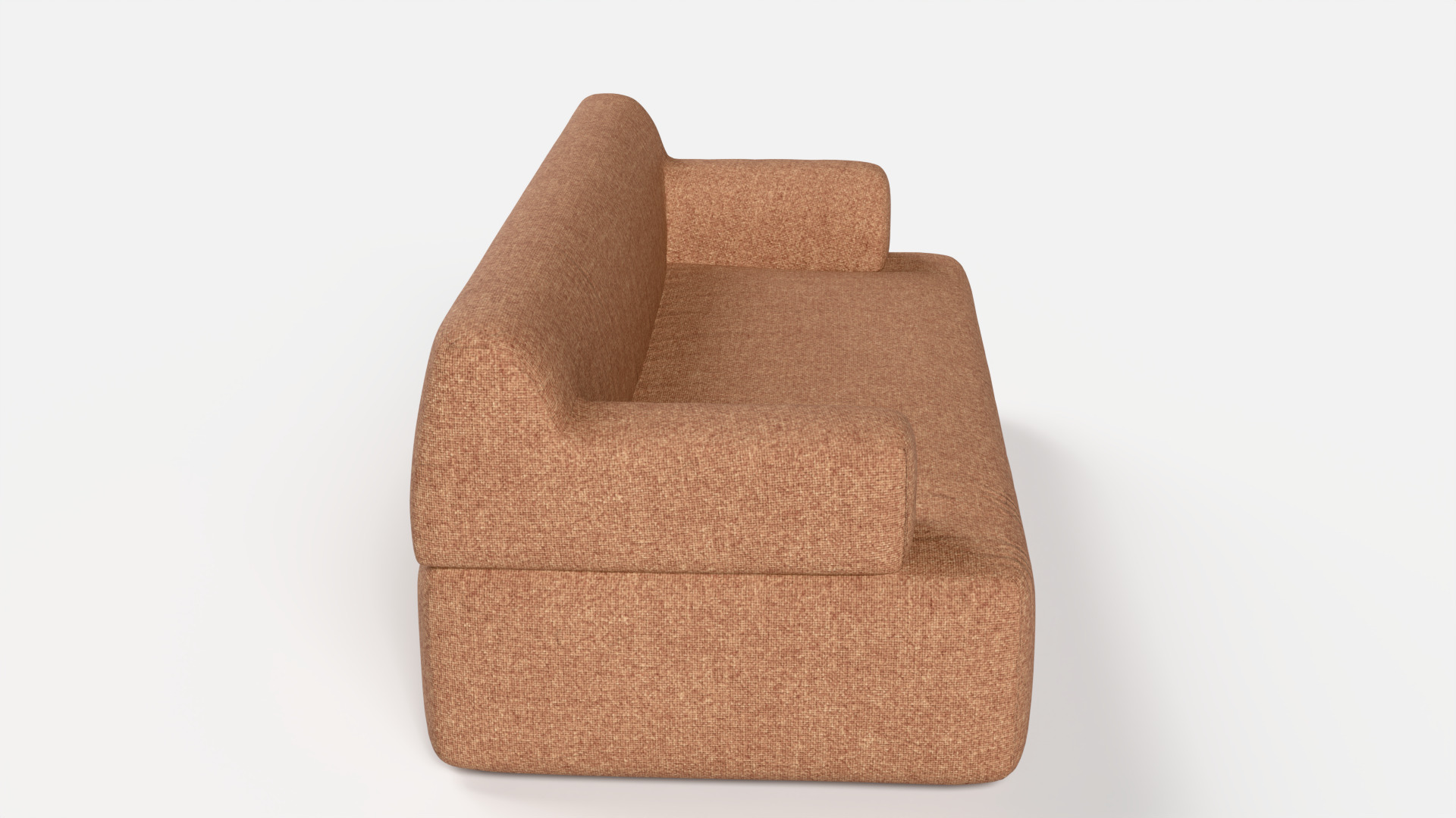 Forma two seat with armrest 3D model_8