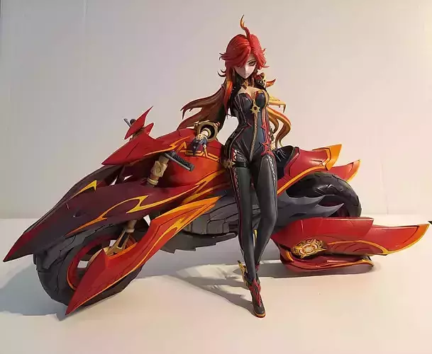 Genshin impact - Mavuika - 3D print model