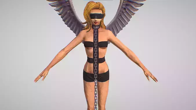 Angel - Shin Megami Tensei Liberation Dx2 - Plus Animations Low-poly 3D model