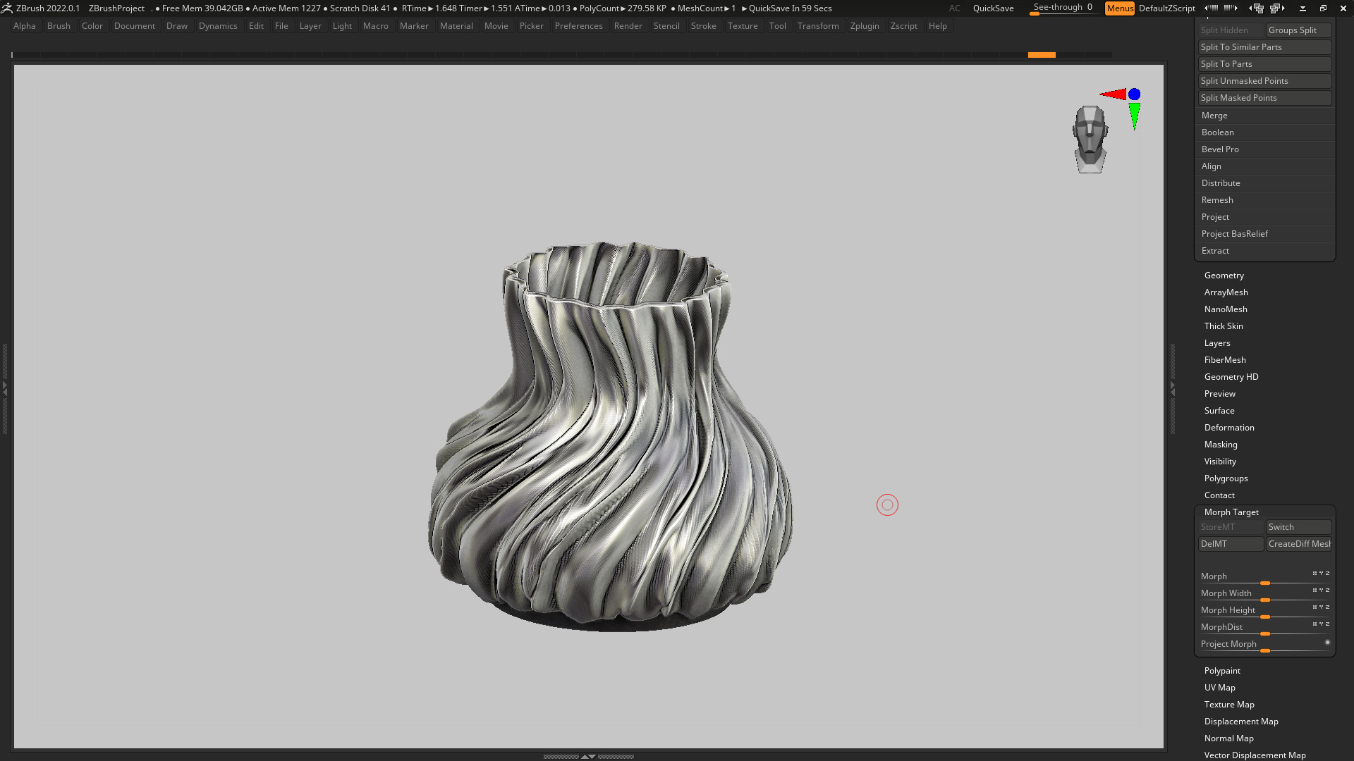 vase 3d print 789  3D print model_3