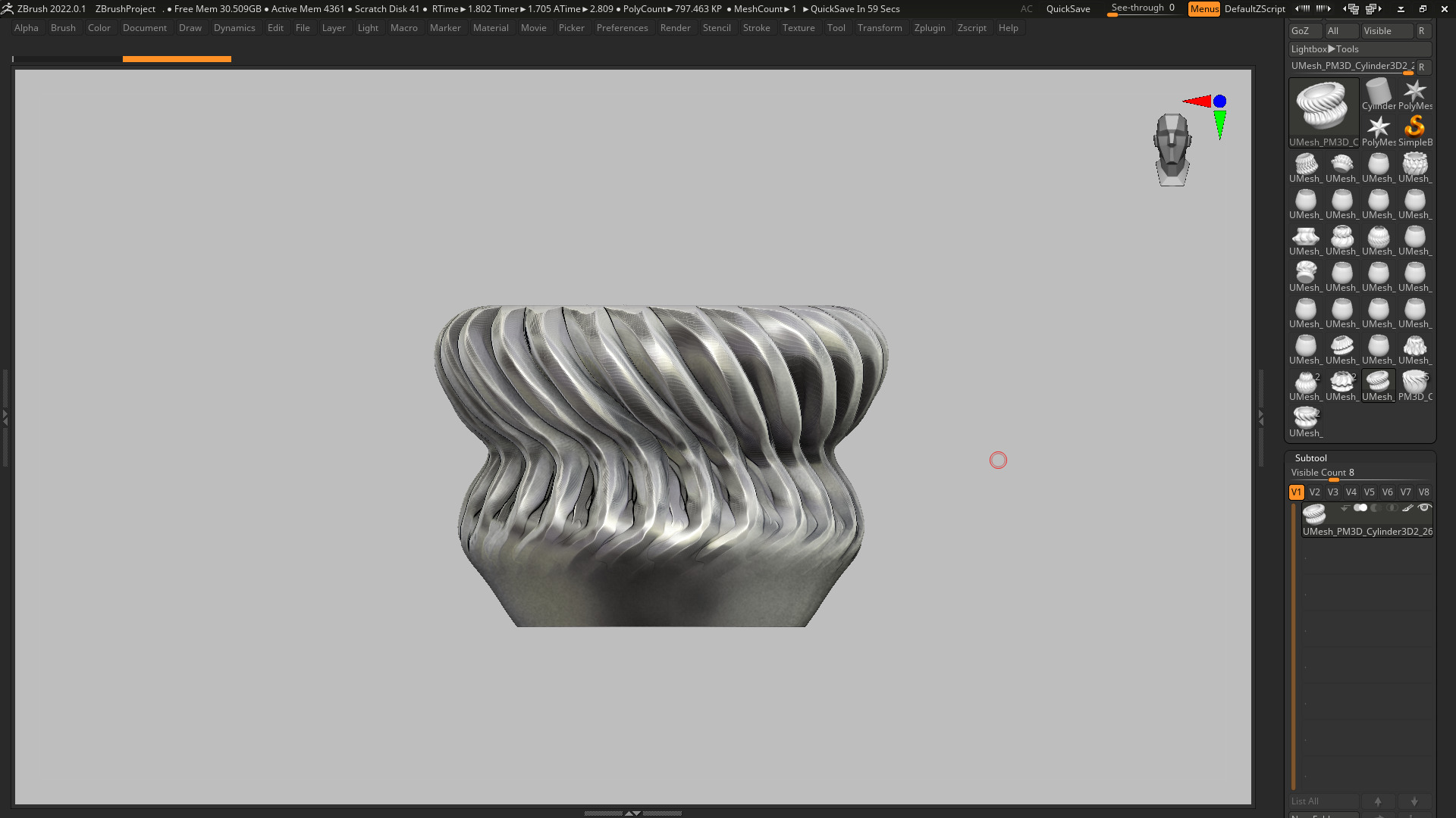 vase 3d print 788  3D print model_4