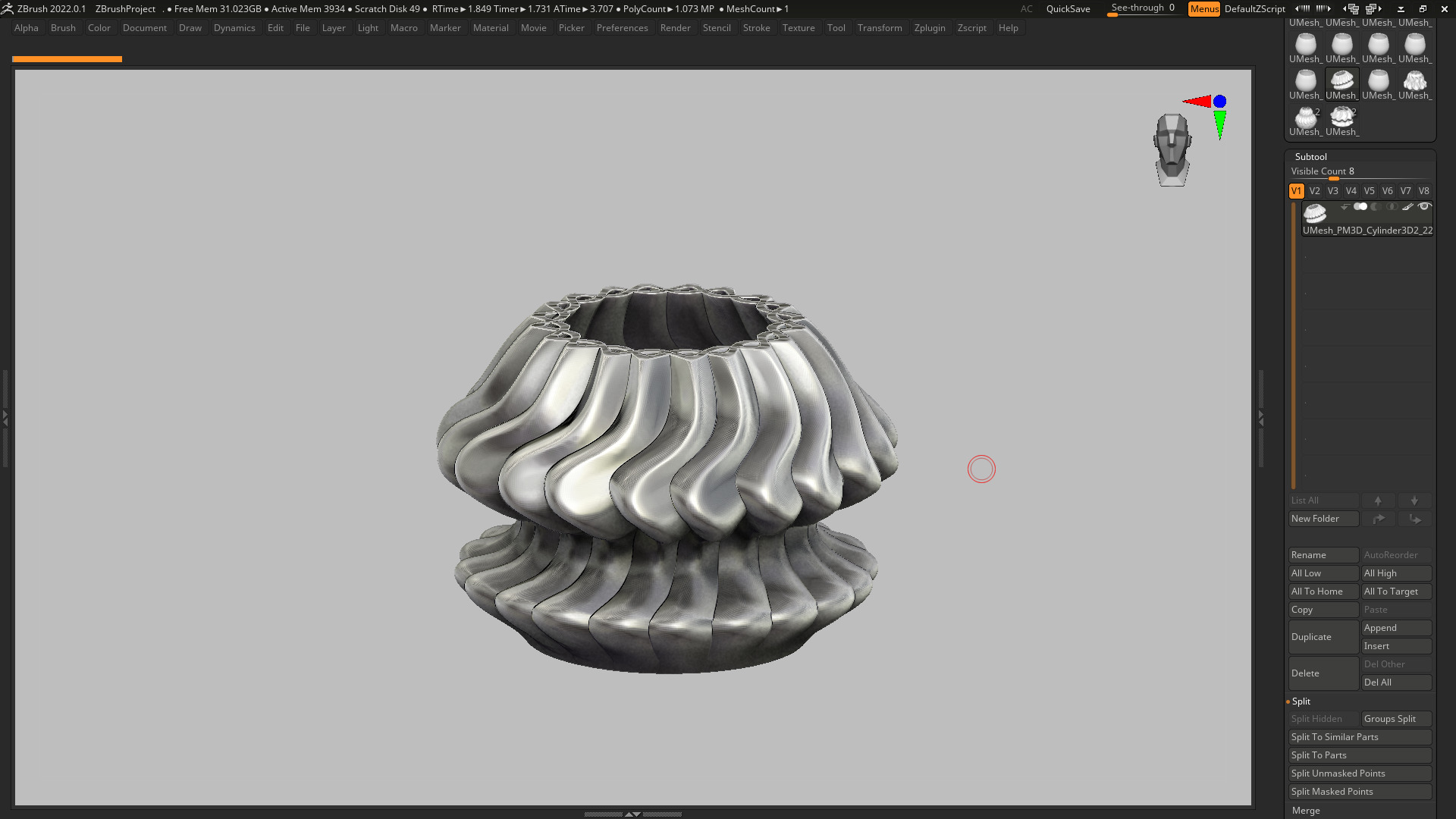 vase 3d print 785  3D print model_3