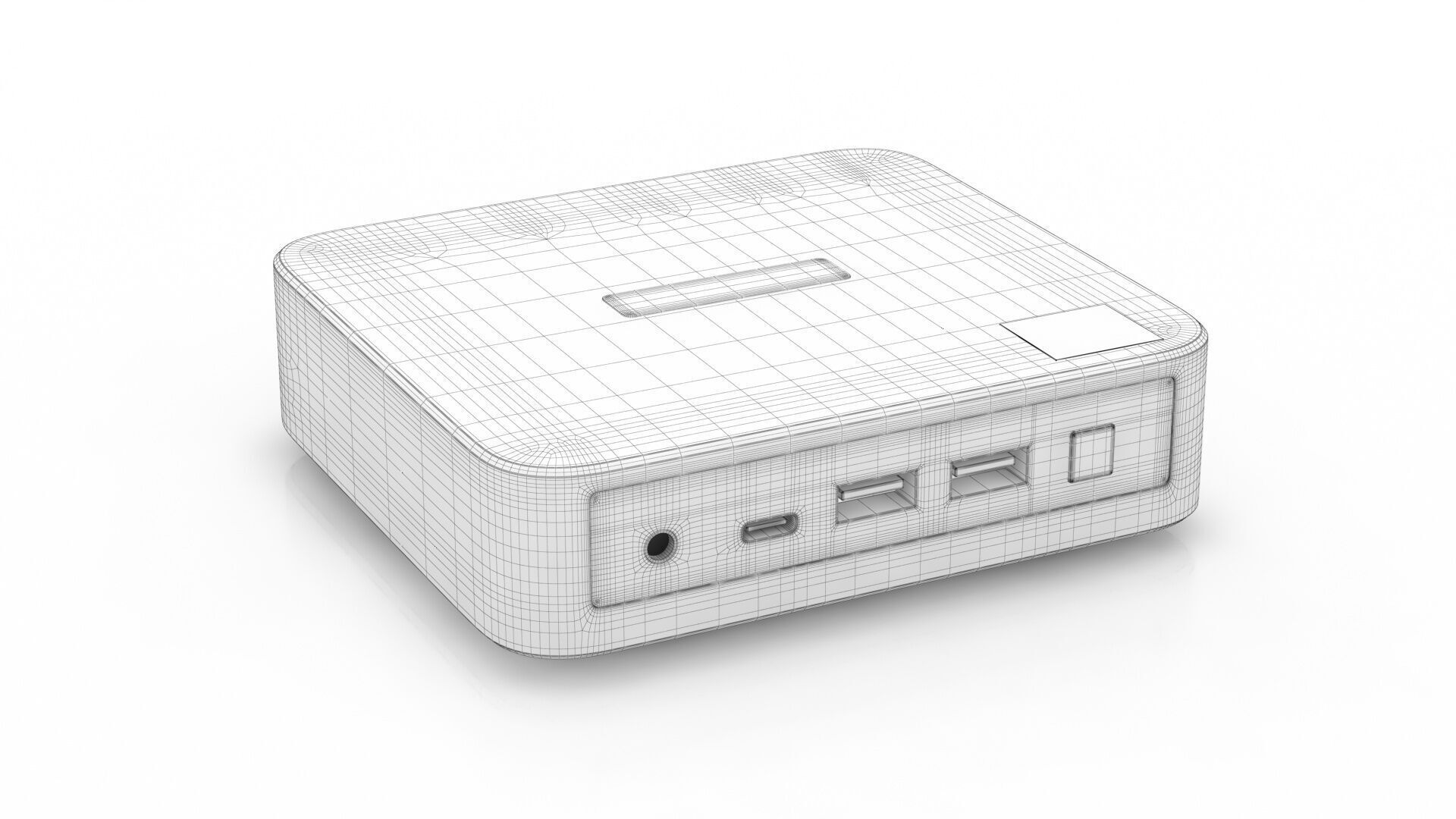 PELADN Mini PC Low-poly 3D model_9