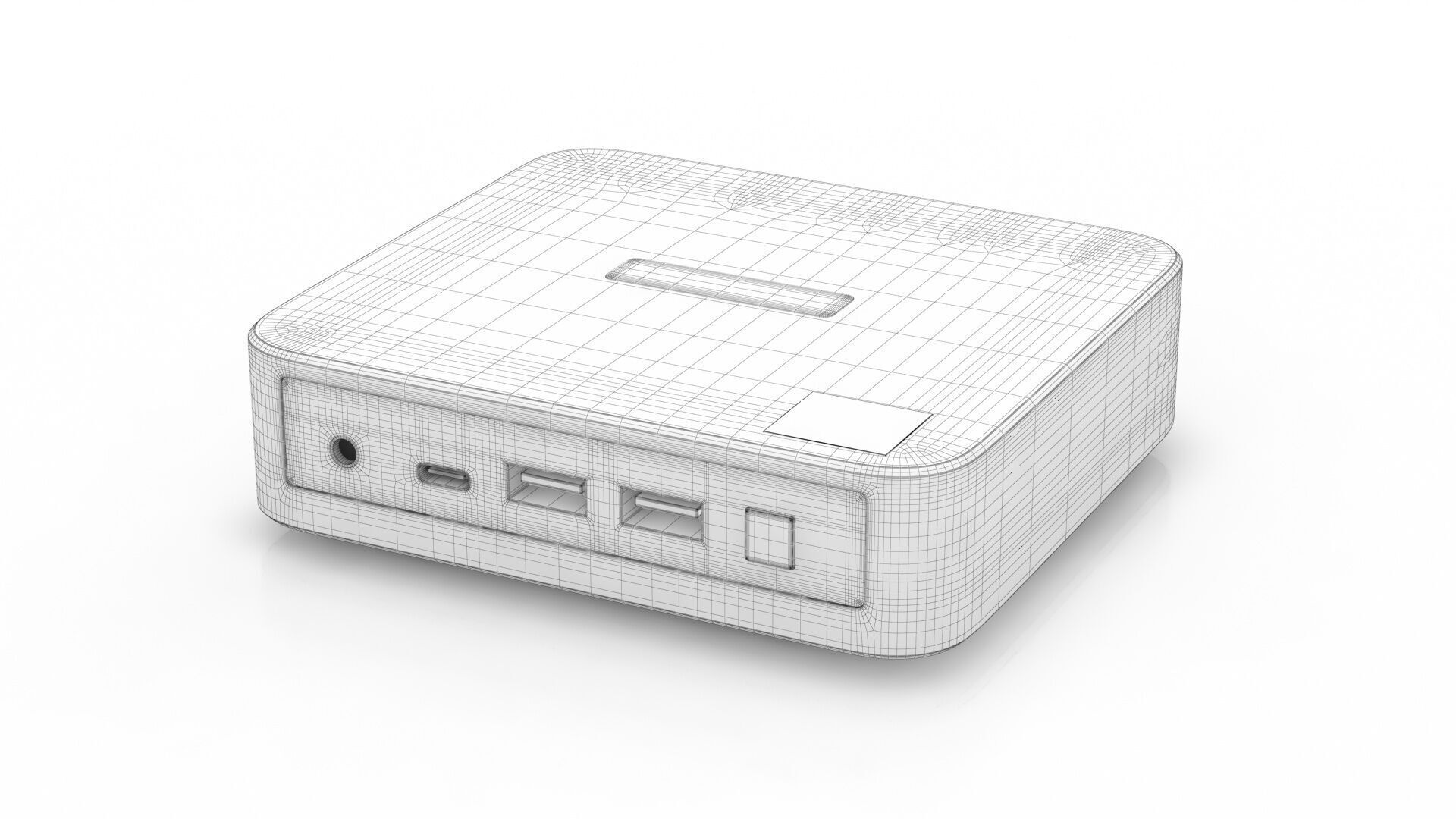 PELADN Mini PC Low-poly 3D model_10