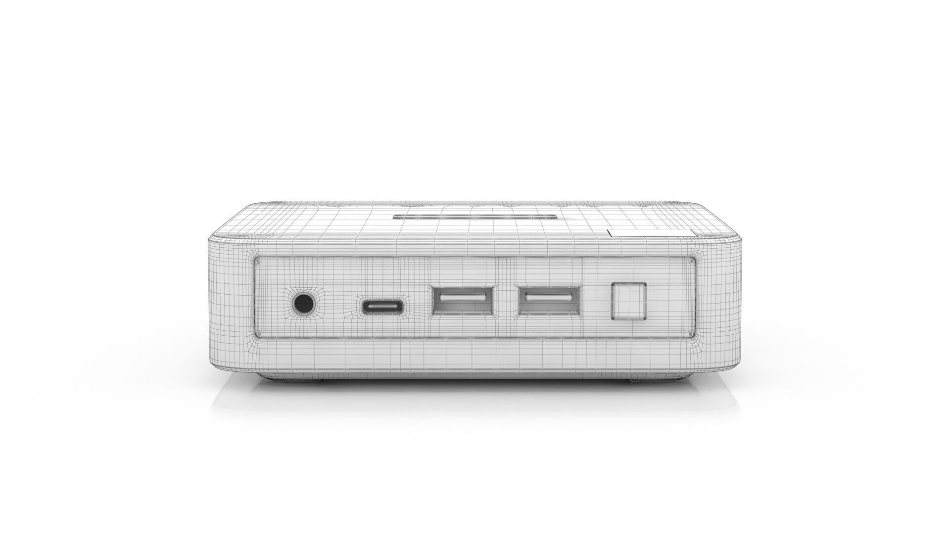 PELADN Mini PC Low-poly 3D model_11