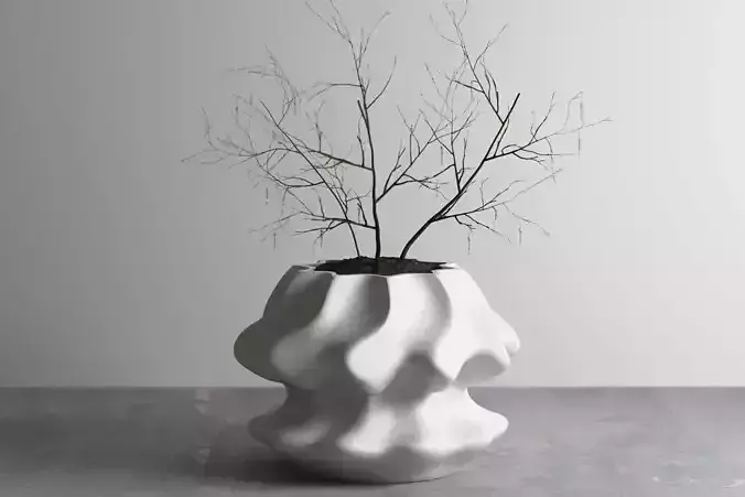 vase 3d print 784 