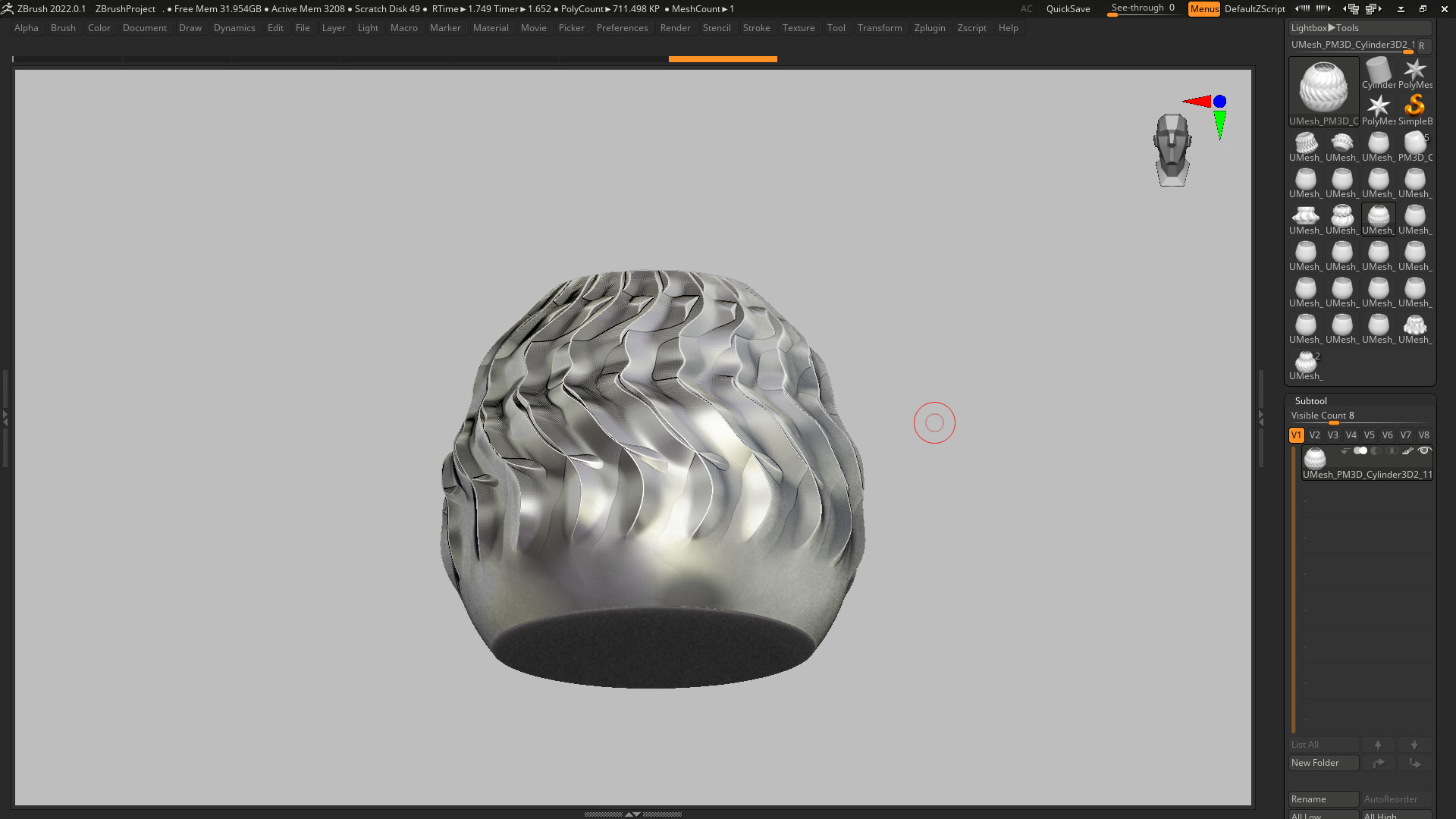 vase 3d print 782 3D print model_5