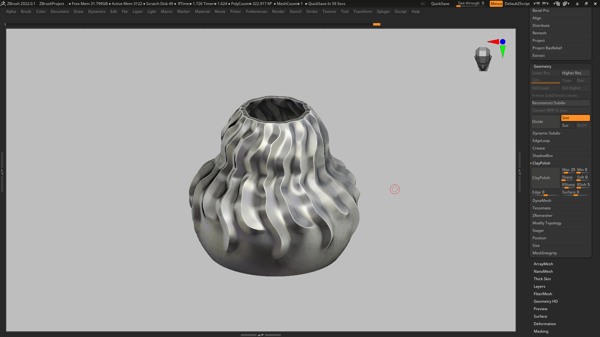 vase 3d print 781  3D print model_3