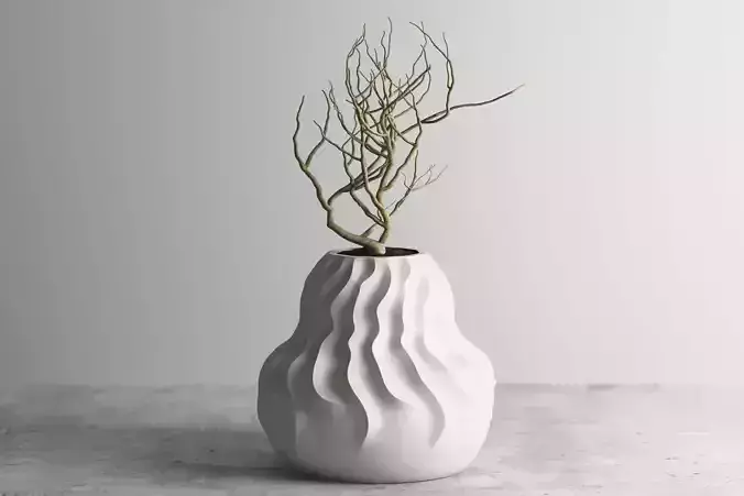 vase 3d print 781 