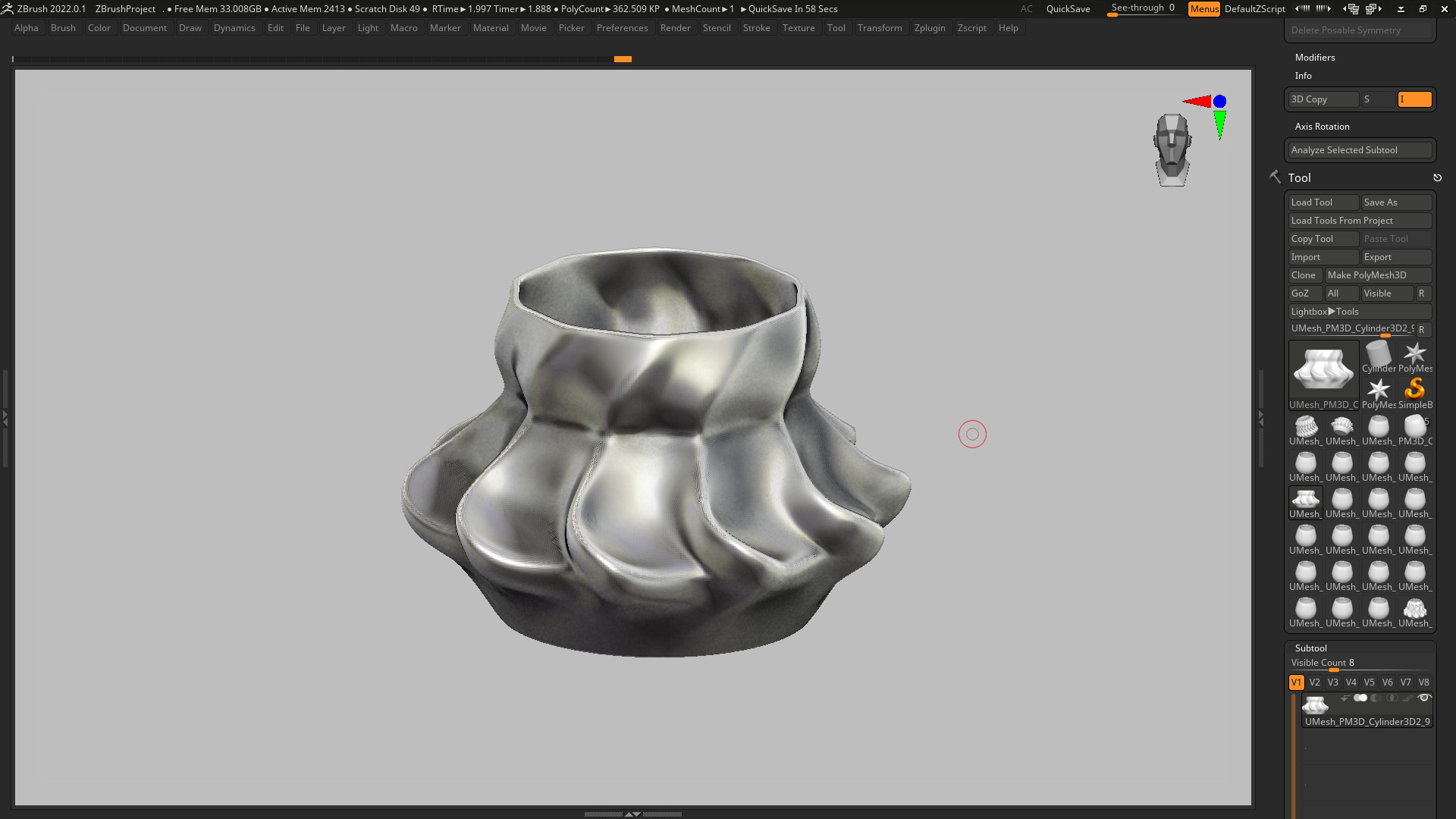 vase 3d print 779  3D print model_3