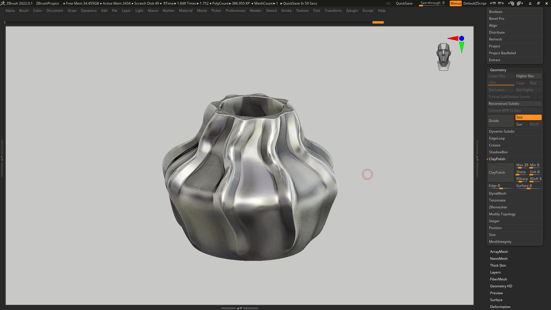vase 3d print 777  3D print model_3