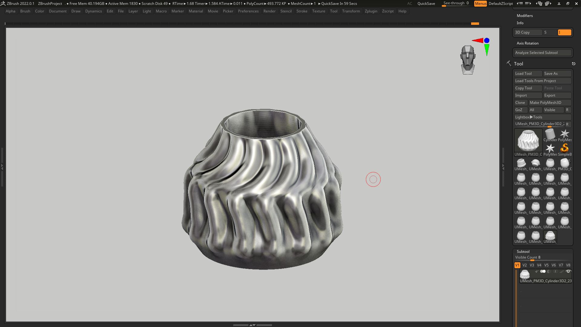 vase 3d print 775  3D print model_4