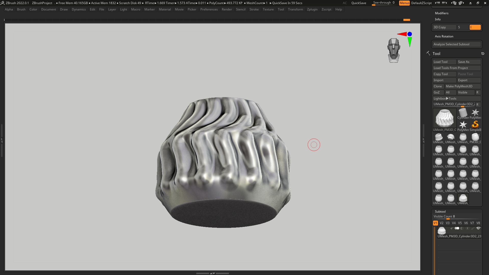 vase 3d print 775  3D print model_3