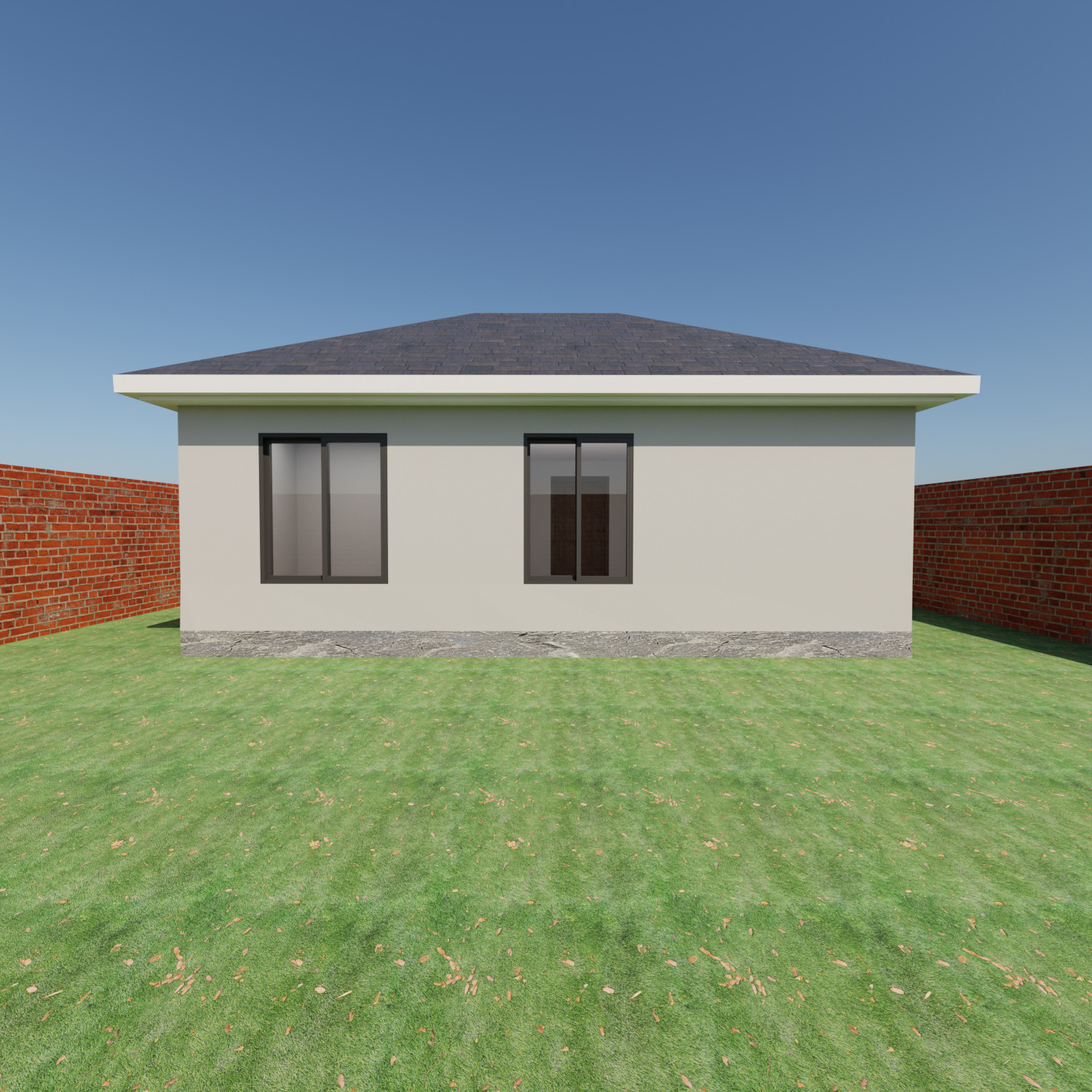 House Exterior Design 3D model_5
