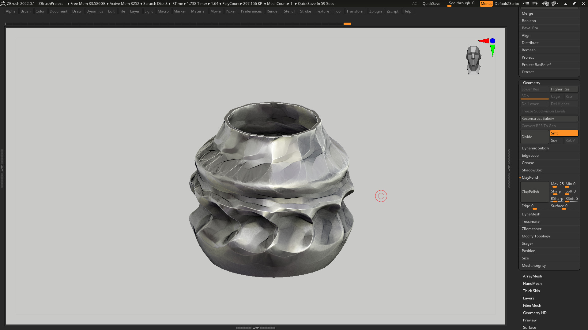 vase 3d print 755  3D print model_3