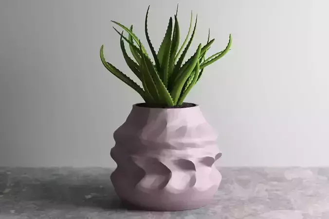 vase 3d print 755 