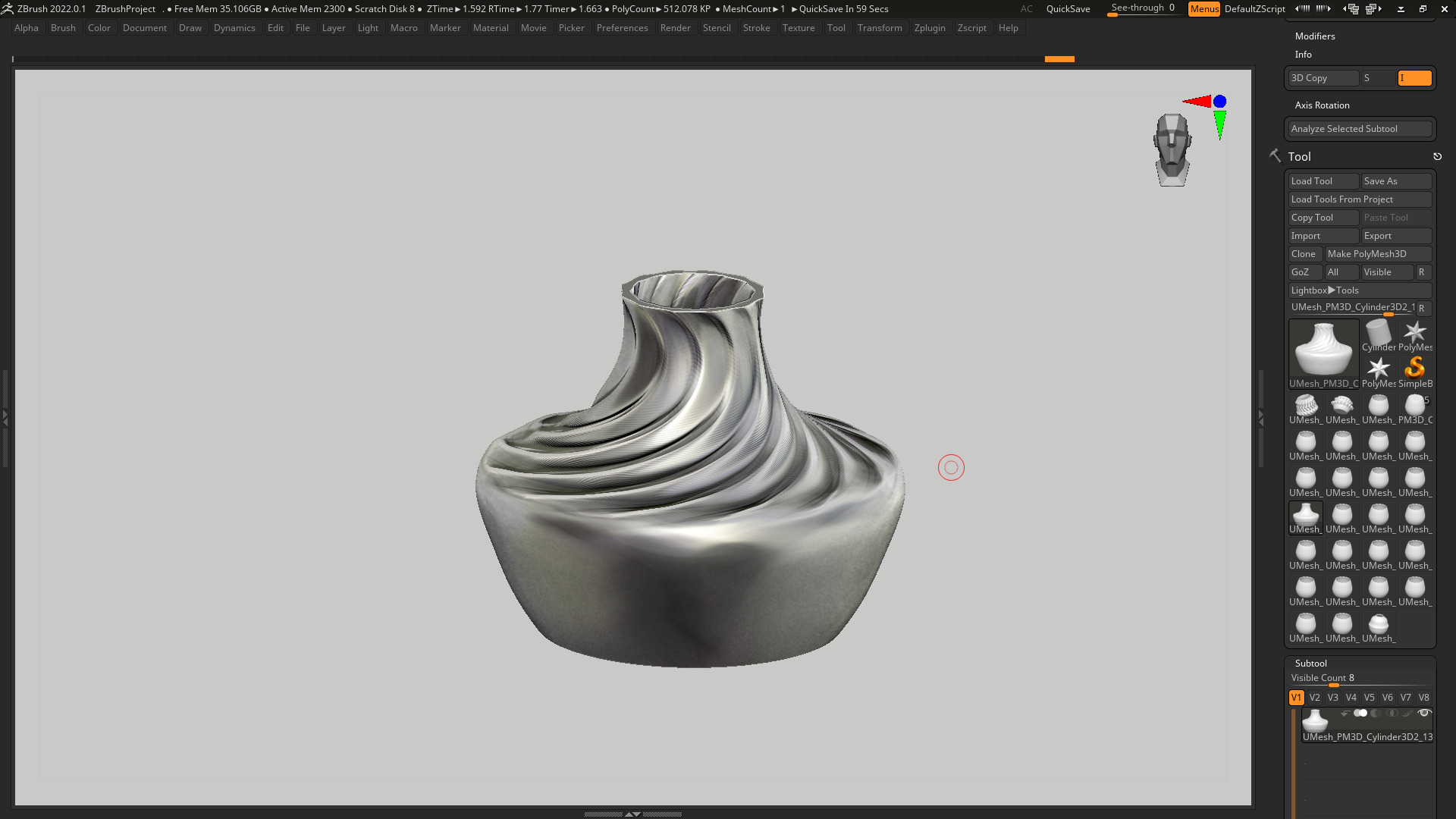 vase 3d print 752  3D print model_3