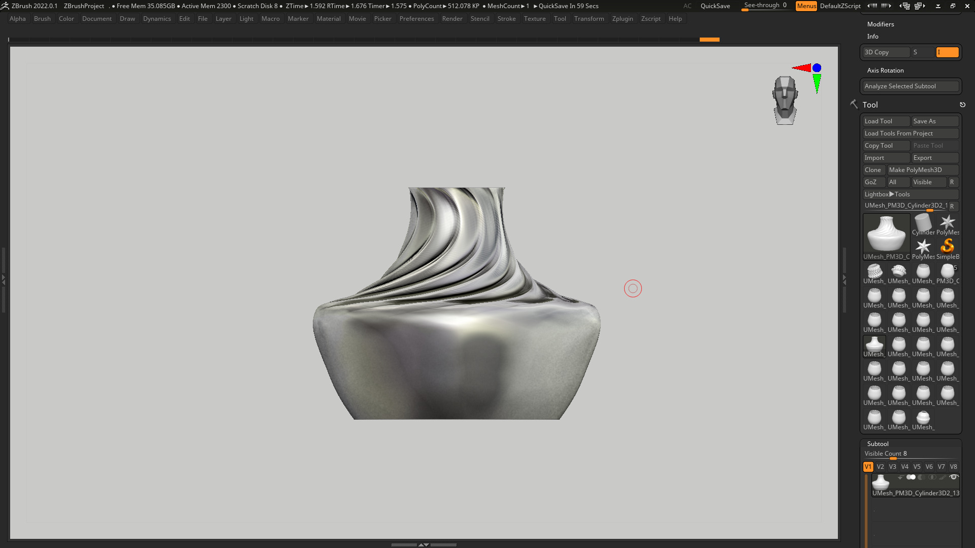 vase 3d print 752  3D print model_4