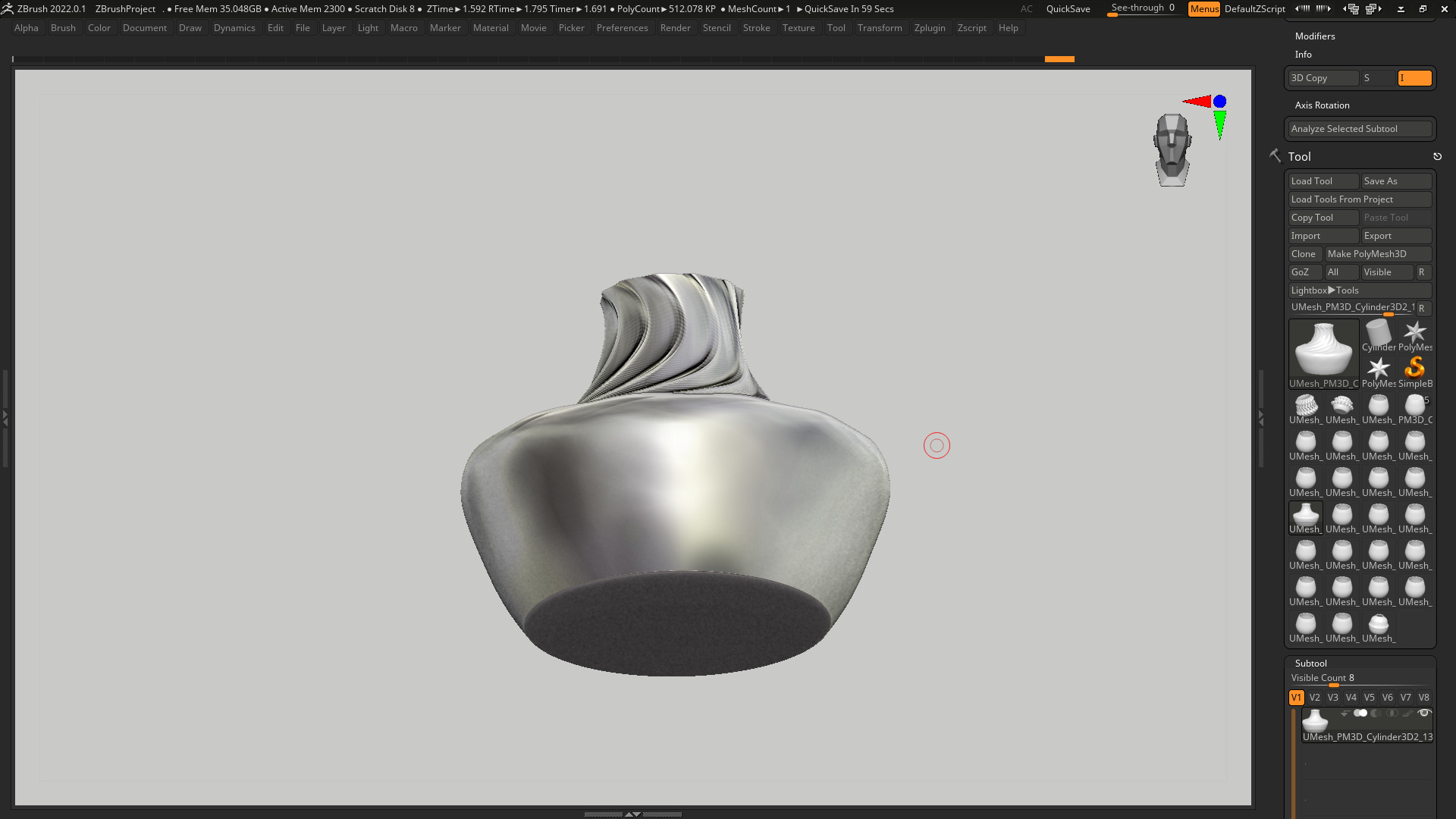vase 3d print 752  3D print model_5
