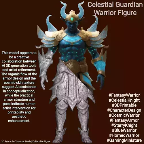 Celestial Guardian Warrior Figure
