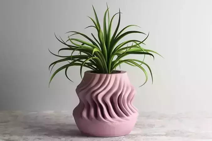 vase 3d print 748 