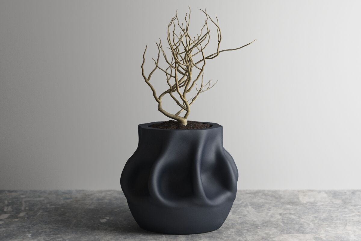 vase 3d print 747 3D print model_1