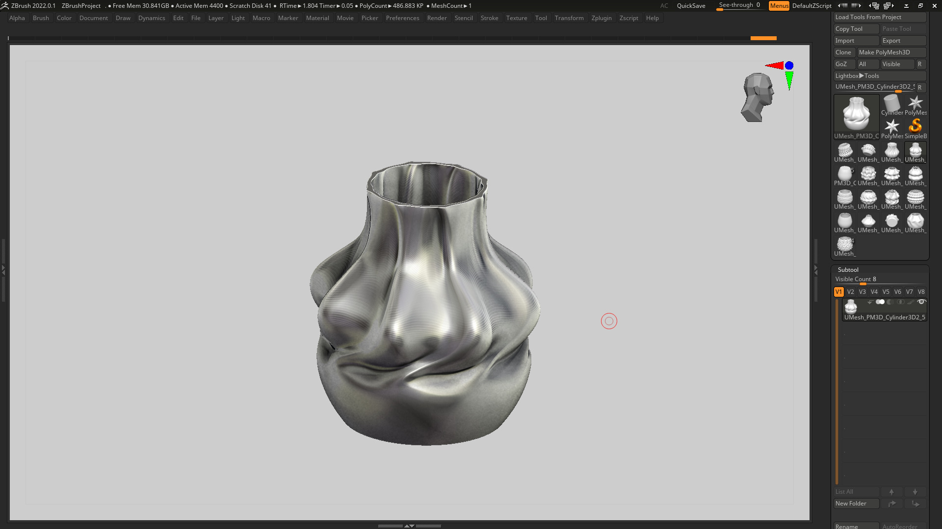 vase 3d print 746  3D print model_3